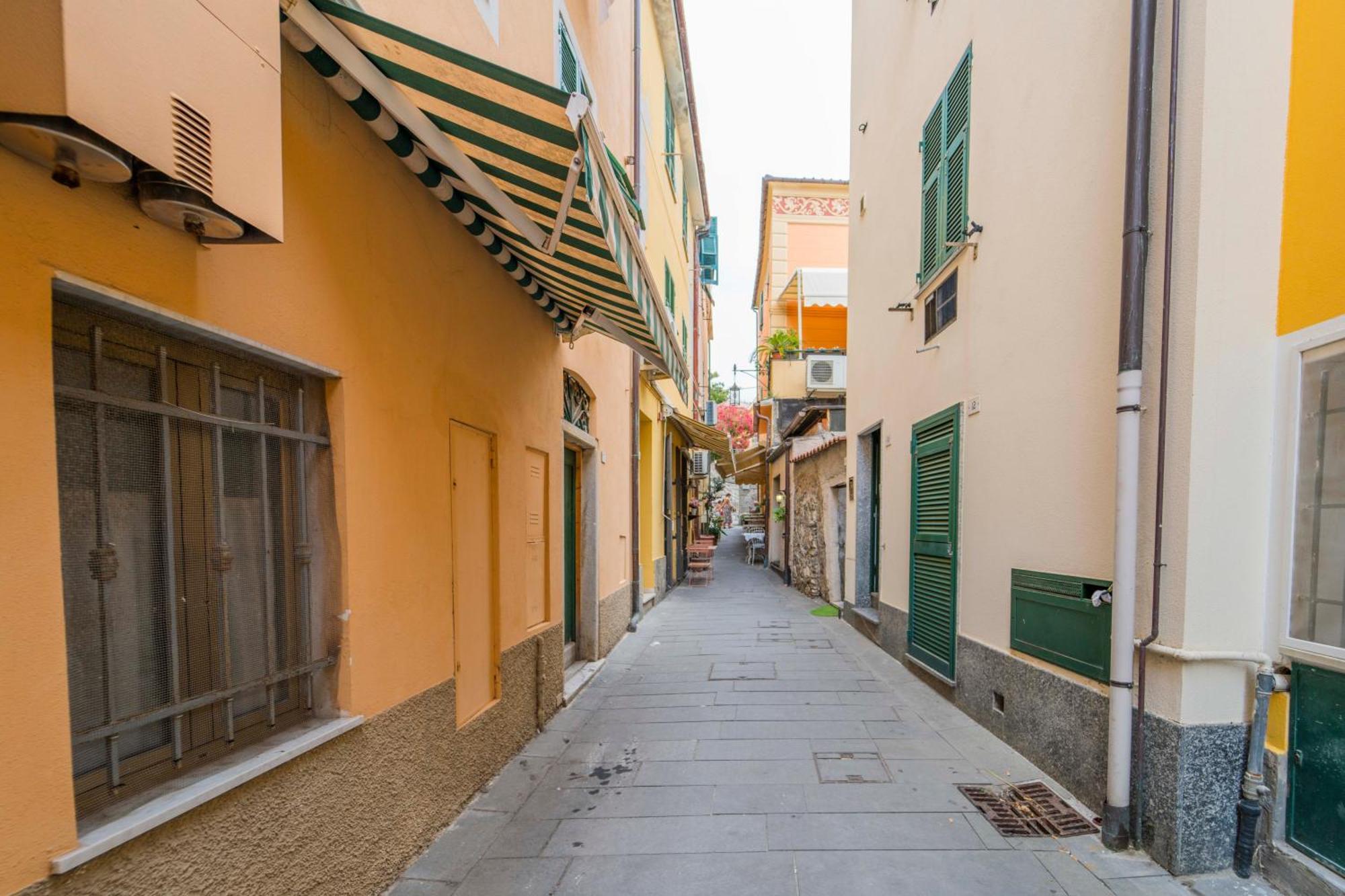 188B - Casa Di Nina Moneglia Con Terrazza - 2Min Dal Mare Apartman Kültér fotó
